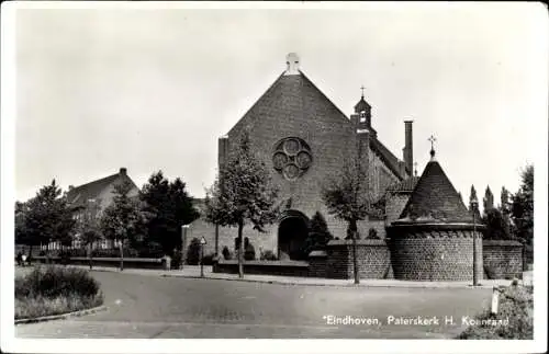 Ak Eindhoven Nordbrabant Niederlande, Paterskerk H. Koenraad