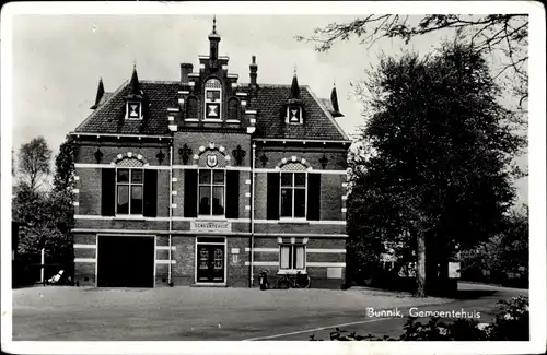 Ak Bunnik Utrecht Niederlande, Gemeentehuis