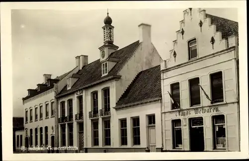 Ak IJzendijke Zeeland, Gemeentehuis