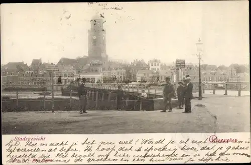 Ak Deventer Overijssel Niederlande, Stadsgezicht