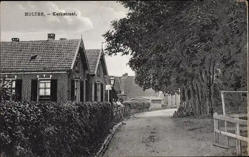 Ak Holten Overijssel Niederlande, Kerkstraat