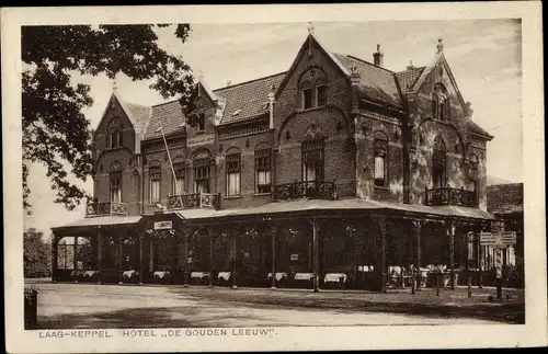 Ak Laag Keppel Gelderland, Hotel De Gouden Leeuw