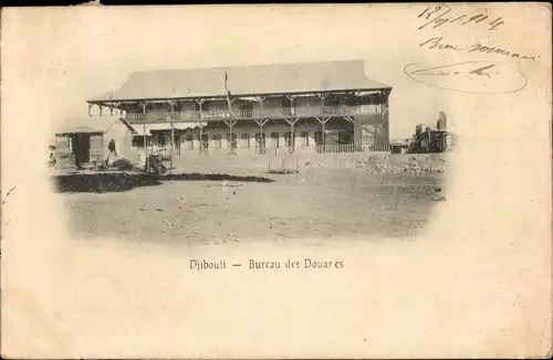 Ak Djibouti Dschibuti, Bureau des Douanes