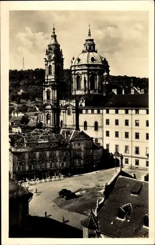 Ak Praha Prag Tschechien, St. Nicholas Kirche