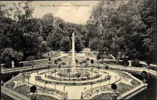 Ak Fredensborg Kommune Dänemark, Parti fra Marmorhaven