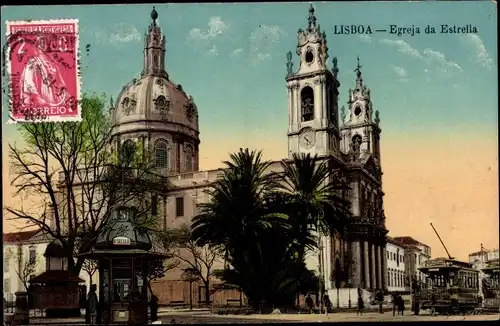 Ak Lisboa Lissabon Portugal, Egreja da Estrella