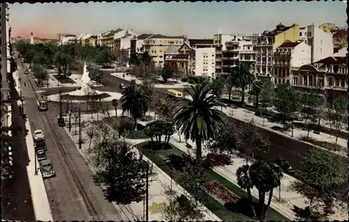 Ak Lisboa Lissabon Portugal, Avenida da Liberdade