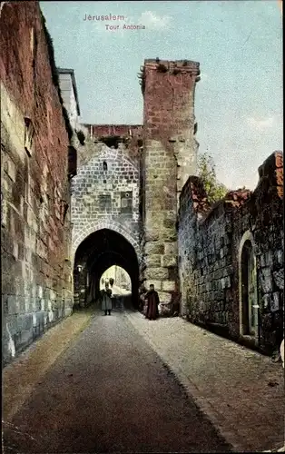 Ak Jerusalem Israel, Tour Antonia