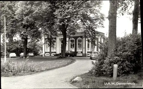 Ak Ulrum Groningen Niederlande, Gemeentehuis