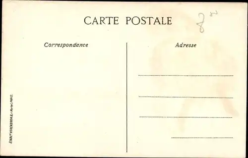 Künstler Ak Cognac Richarpailloud, Tänzer, rotes Kostüm, Federhut, Reklame