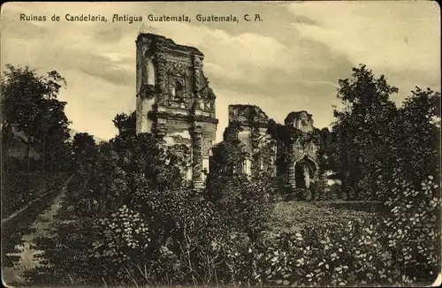 Ak Antigua Guatemala Guatemala, Ruinas de Candelaria
