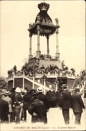 Ak Malta, Congres de Malte 1913, Le grand Reposoir