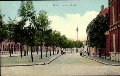 Ak Breda Nordbrabant Niederlande, Mauritsstraat