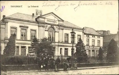 Ak Thourout Torhout Westflandern, Le Tribunal, Vredesgerecht