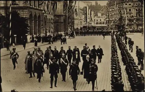 Ak Zürich Stadt Schweiz, Kaiser Wilhelm II., Staatsbesuch am 03. September 1912