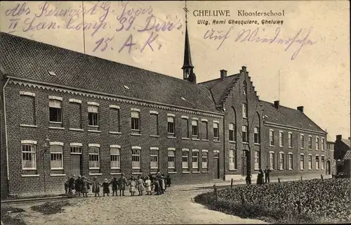 Ak Gheluwe Geluwe Westflandern, Kloosterschool