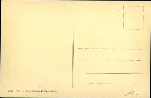 Ak Kaiser Wilhelm II. bei den Schweizer Manövern 1912, Staatsbesuch