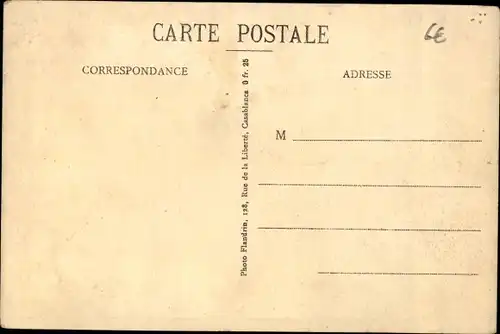 Ak Casablanca Marokko, Le Cercle des Officiers