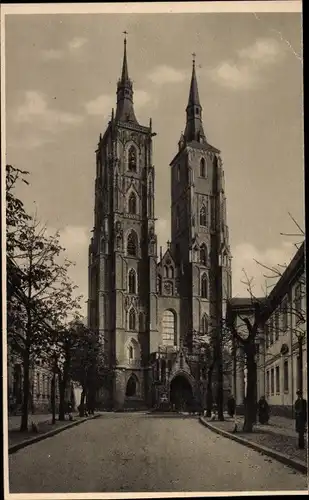 Ak Wrocław Breslau Schlesien, Dom