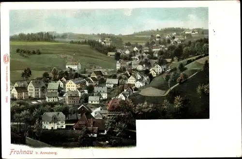 Ak Frohnau Annaberg Buchholz im Erzgebirge, Teilansicht