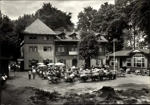 Ak Ostrau Bad Schandau Sächsische Schweiz, HOG Kuhstall