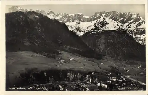 Ak Marktschellenberg Markt Schellenberg in Oberbayern, Untersberg