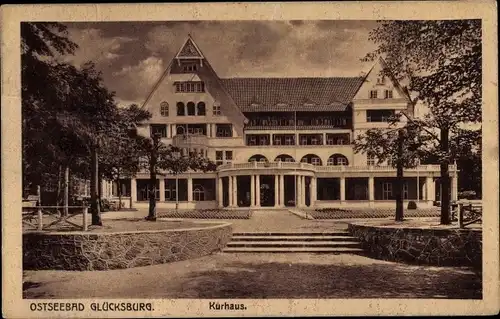 Ak Glücksburg an der Ostsee, Kurhaus