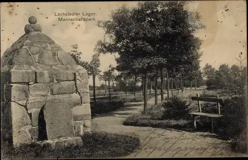 Ak Lockstedt in Holstein, Lockstedter Lager, Mannschaftspark