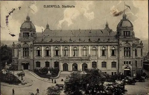 Ak Elberfeld Wuppertal, Stadthalle