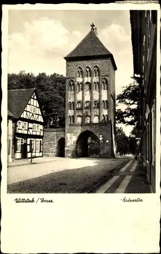 Ak Wittstock Dosse in der Ostprignitz, Gröpertor