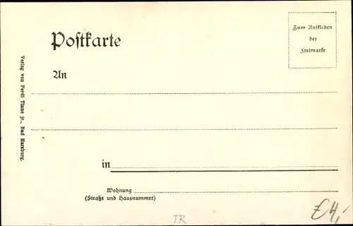 Ak Bad Harzburg am Harz, Wodaneiche am Philosophenweg