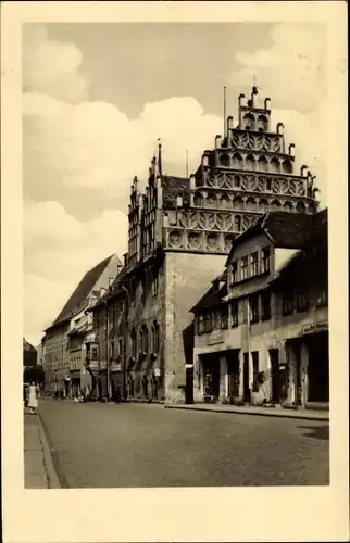 Ak Neustadt an der Orla, Rathaus