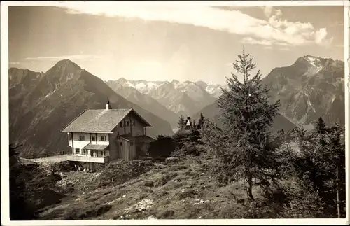 Ak Mayrhofen im Zillertal Tirol, Gschösswandhütte