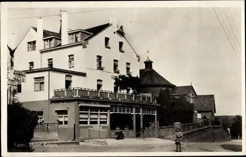 Ak Epen Limburg Niederlande, Hotel De Kroon