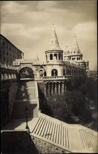Ak Budapest Ungarn, Fischerbastei