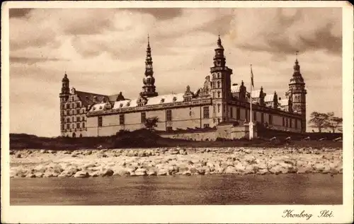 Ak Helsingør Helsingör Dänemark, Kronborg Slot, Schloss