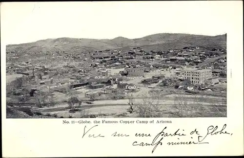 Ak Globe Arizona USA, Famous Copper Camp