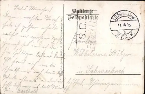 Ak Étain Meuse, Kirche