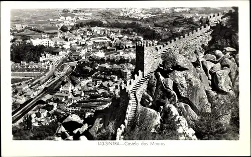 Ak Sintra Cintra Portugal, Castelo dos Mauros