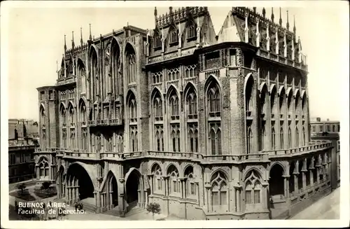 Ak Buenos Aires Argentinien, Facultad de Derecho