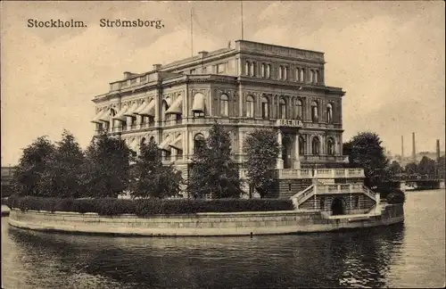 Ak Stockholm Schweden, Strömsborg