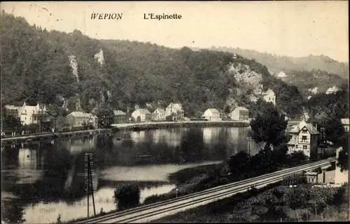 Ak Wepion sur Meuse Namur Wallonien, L'Espinette