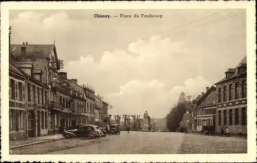 Ak Chimay Wallonien Hennegau, Place du Faubourg