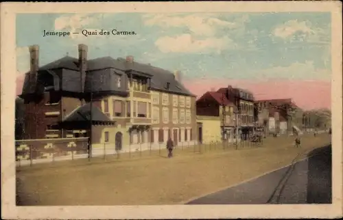 Ak Jemeppe sur Meuse Wallonien Lüttich, Quai des Carmes