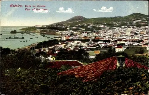 Ak Insel Madeira Portugal, Vista da Cidade