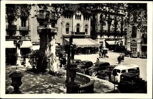 Ak Figueras Katalonien, Rambla y placeta