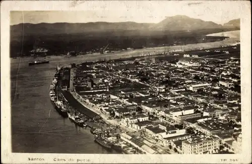 Ak Santos Brasilien, Caes do porto