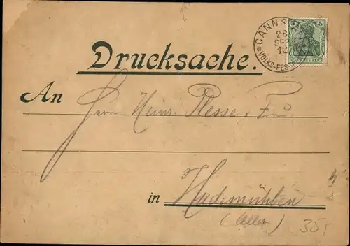 Riesen Litho Volksfest, Zirkus, Bären, Kamel, Prügelei, Fass