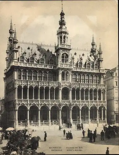 Riesen Ak Bruxelles Brüssel, Maison du Roi