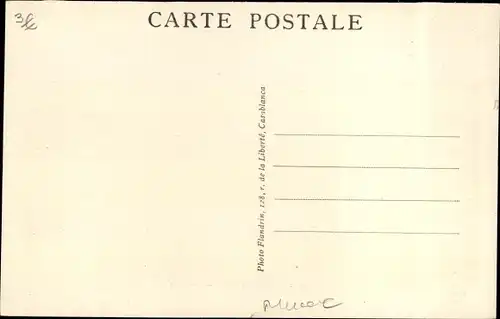 Ak Kasba Casbah Tadla Marokko, Le Pont